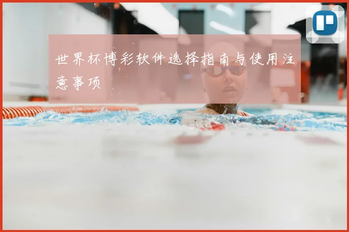 世界杯博彩软件选择指南与使用注意事项